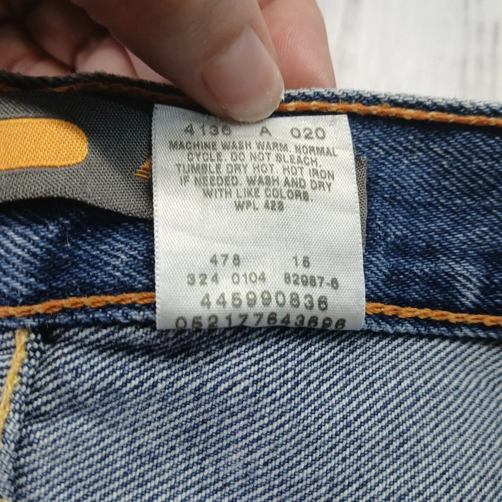 Levis SilverTab Baggy Jeans Mens 31x34 Blue Denim Vintage 2004 44599-0836
